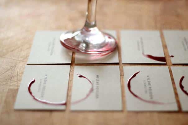 Sommeliere紅酒印名片設計——由Caserne設計